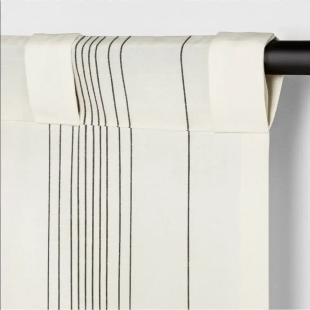 New Pair Hearth & Hand Magnolia Engineered Plaid Curtains 108
